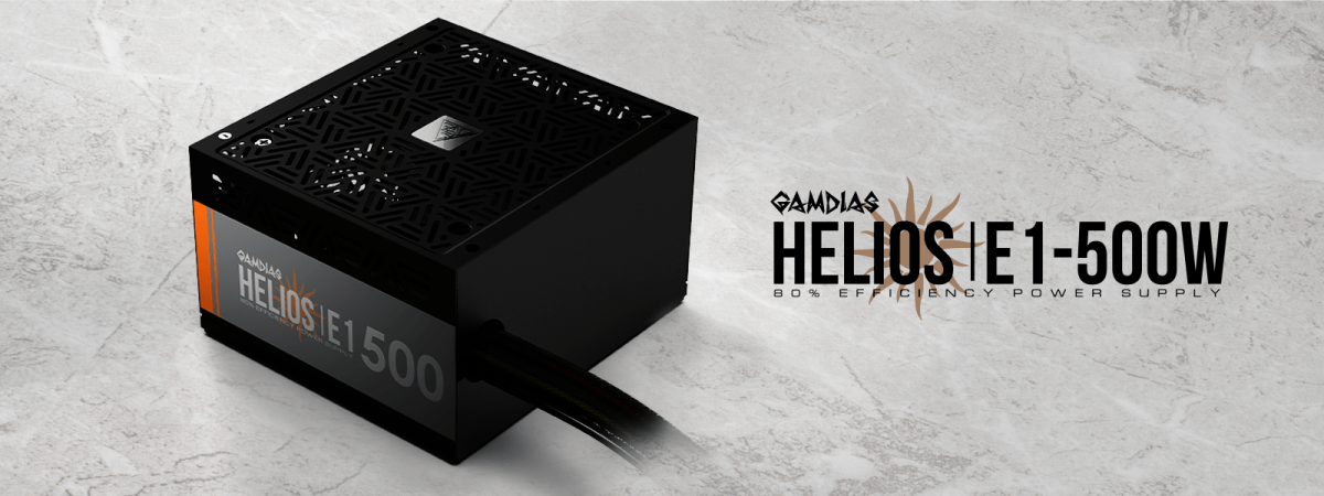 Gamdias HELIOS E1-500 80 Plus Power Supply - Image 4