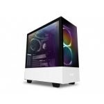 NZXT H510 Elite, Premium Mid-Tower ATX Case PC Gaming Case-Dual-Tempered Glass, Type C Port, RGB Lighting-Matte White