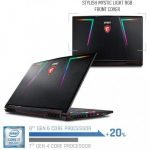 MSI GE63 Raider 8th gen i7 8750H 16GB RAM, 512GB SSD+ 1TB HDD, 15.6" 144Hz, RTX 2070 8GB , Windows 10
