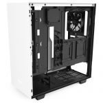 NZXT H510i, ATX Mid -Tower PC Gaming Case, USB Type-C Port, Tempered Glass, RGB Lighting - White/Black