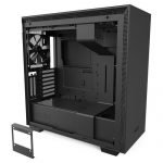 NZXT H710i  ATX Mid Tower, Front I/O USB Type-C Port, Tempered Glass Side, RGB Lighting , Matte Black