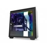 NZXT H710i  ATX Mid Tower, Front I/O USB Type-C Port, Tempered Glass Side, RGB Lighting , matte-white
