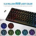 RGB Backlit Wired Gaming Keyboard