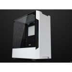 TECWARE NEXUS EVO ARGB TG ATX GAMING CASE WHITE 3 Fans and RGB Strip