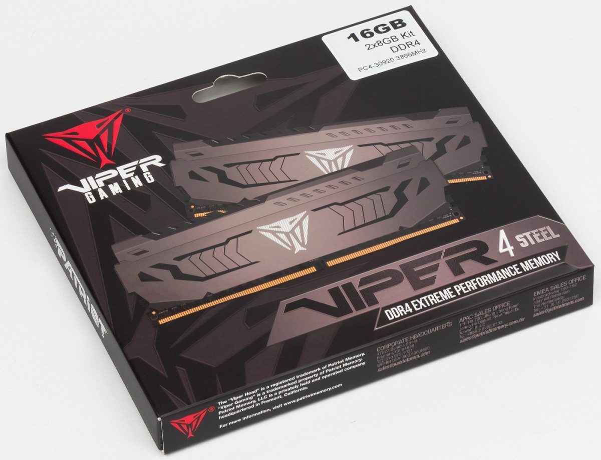 Patriot Viper Steel Series DDR4 16GB (2 x 8GB) 4000MHz - Image 5