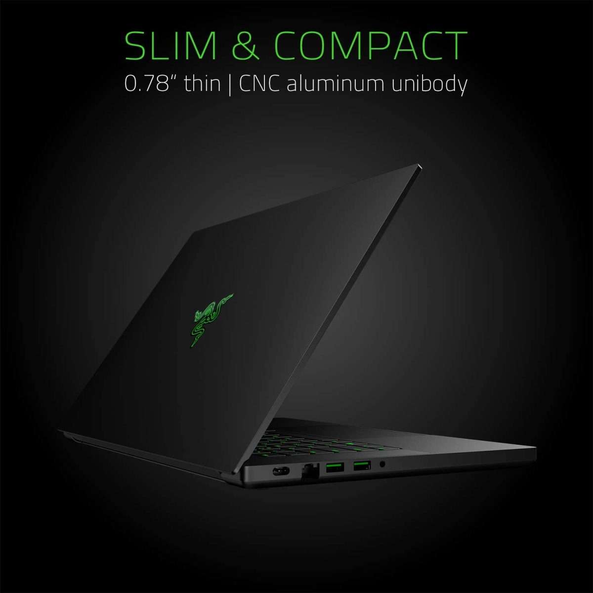 Razer Blade 15 9th Gen i7-9750H, 16GB RAM, 256GB SSD,  15.6" FHD 144Hz, GTX 1660 Ti 6GB, Windows 10 - Image 3