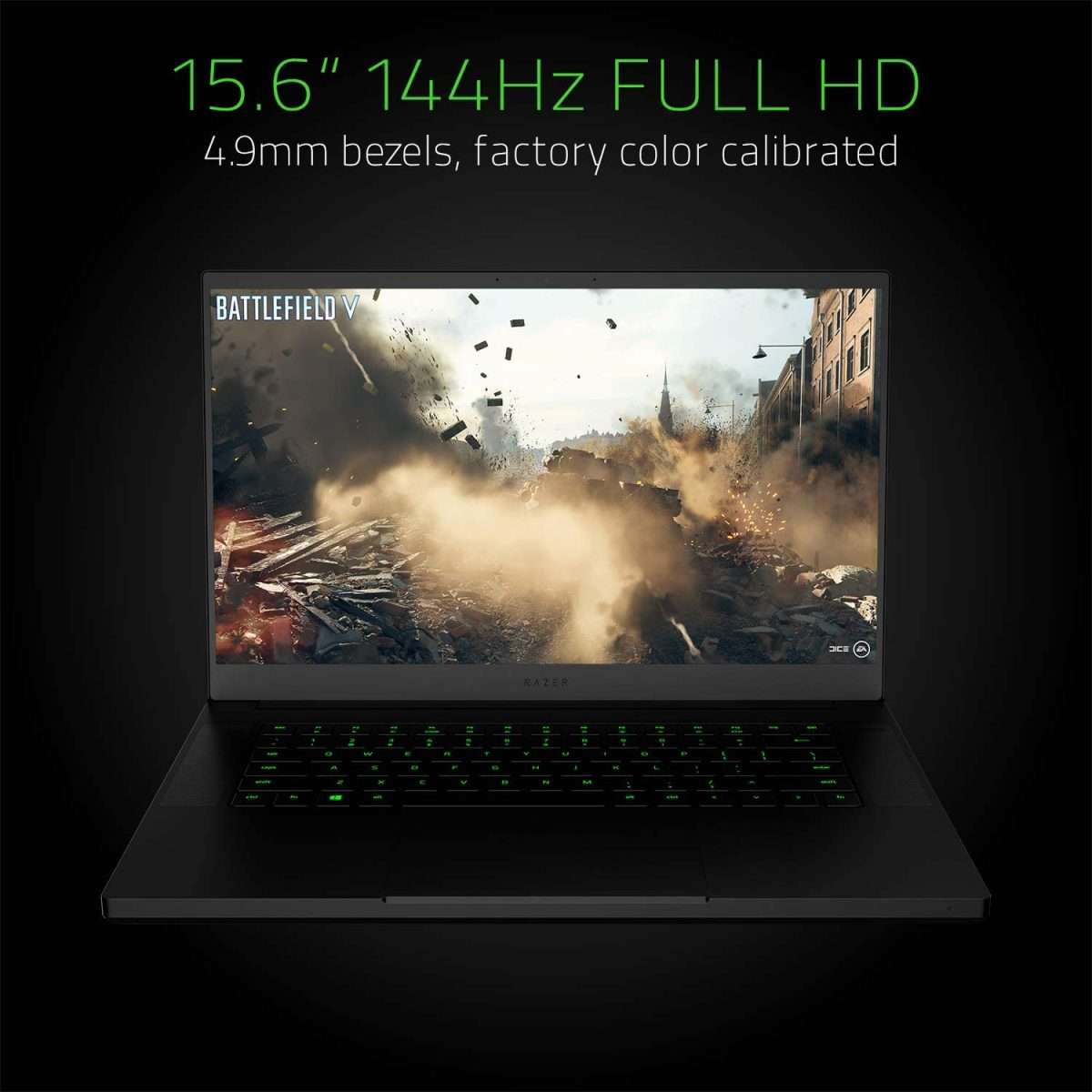 Razer Blade 15 9th Gen i7-9750H, 16GB RAM, 256GB SSD,  15.6" FHD 144Hz, GTX 1660 Ti 6GB, Windows 10 - Image 4