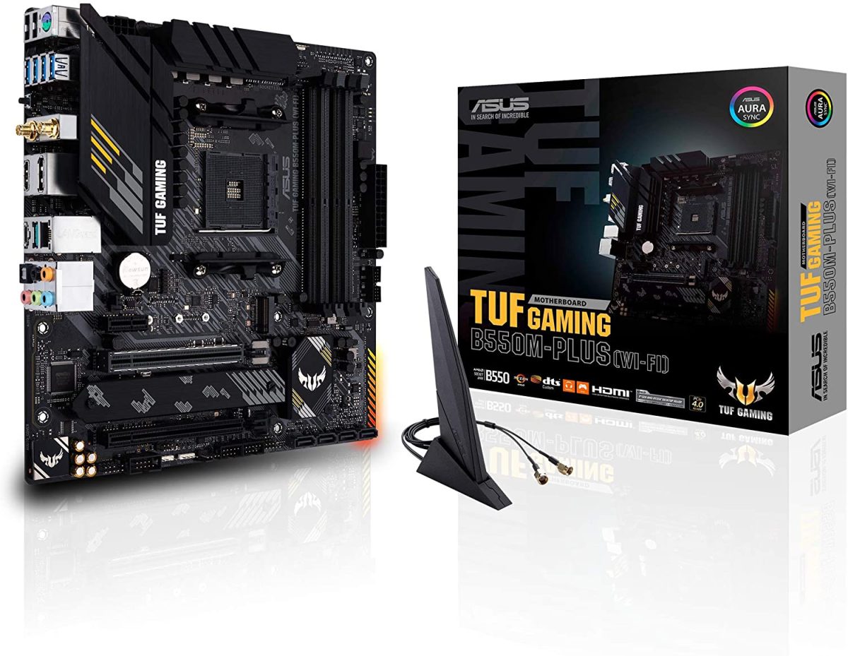 ASUS TUF Gaming B550M-PLUS WiFi 6 AMD micro ATX Motherboard PCIe 4.0 - Image 5