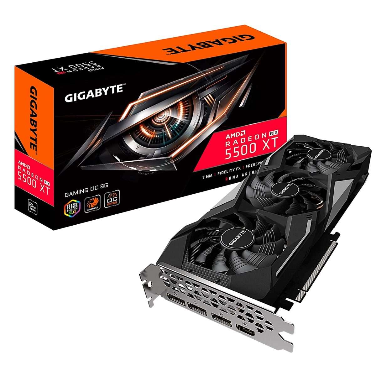 GIGABYTE Radeon RX 5500 XT OC 8GB  Graphics Card - Image 1