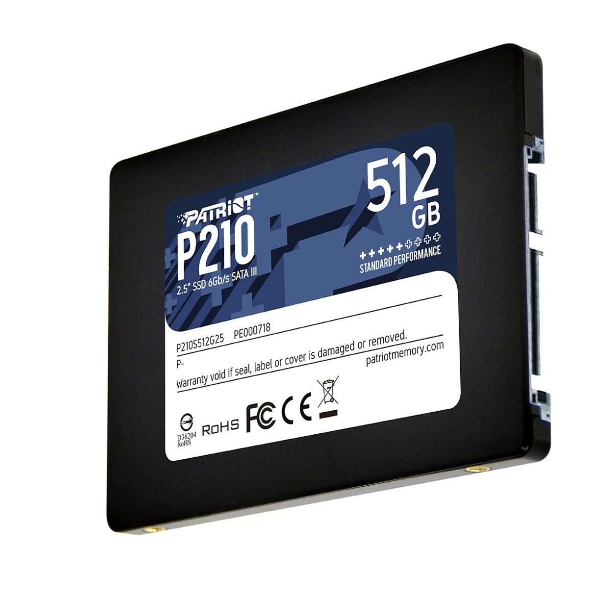 Patriot 512GB SATA III  SSD - Image 1