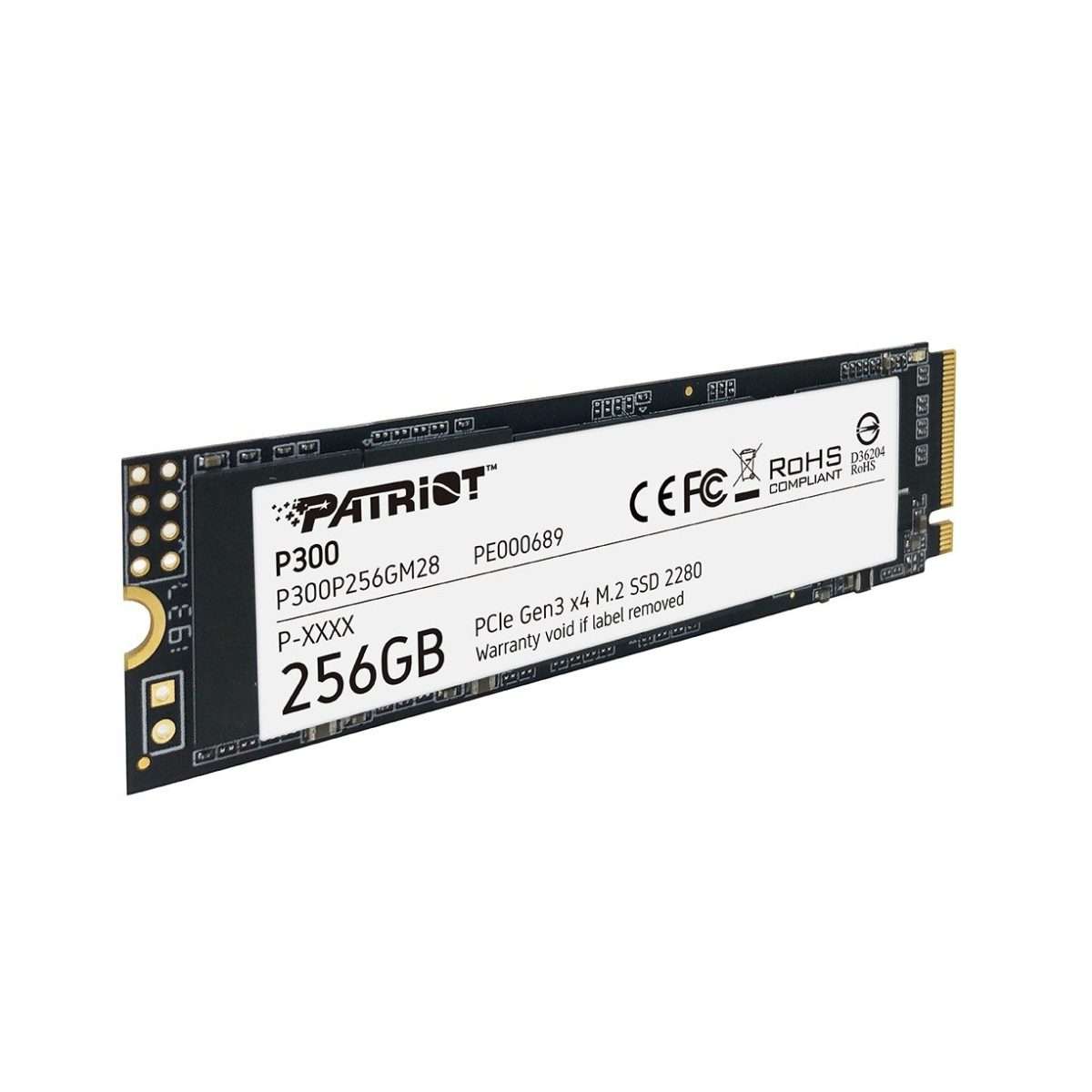 Patriot 256GB PCIe Gen3 x4, NVMe SSD - Image 3