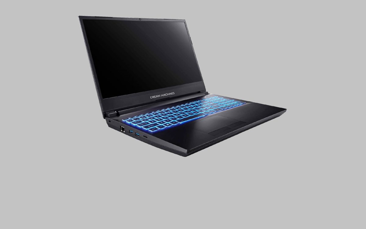Dreammachines RT2070-15NA54 Laptop Ryzen 7 3700X, 16GB RAM, 1TB M.2 SSD, RTX 2070 8GB, 15.6" 144Hz FULL HD - Image 1