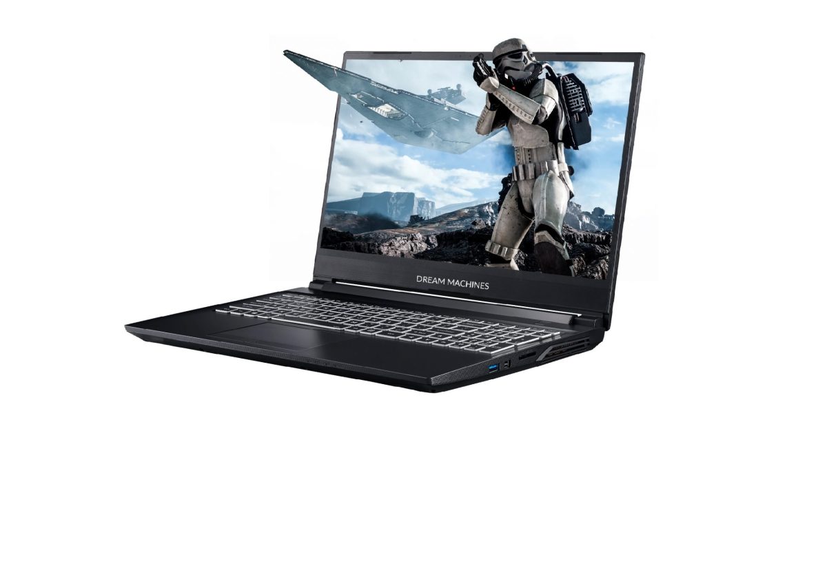 Dreammachines G1650 10th Gen i5 10300H, 16GB RAM, 1TB M.2 SSD, 15.6" FULL HD, GTX 1650 4GB - Image 1