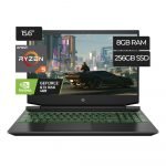 HP Pavilion 15 GAMING AMD Ryze 5 4600H, 256GB SSD, 8GB, 15,6" FULL,  NVIDIA GTX 1650 4GB, Windows 10