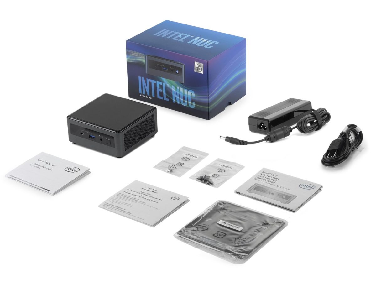 Intel NUC Mini PC 10th Gen i5-10210U  8 GB RAM DDR4, 1TB HDD,  Thunderbolt 3 - Image 3
