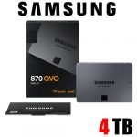 Samsung 4TB SSD SATA 2.5" Internal Solid State Drive