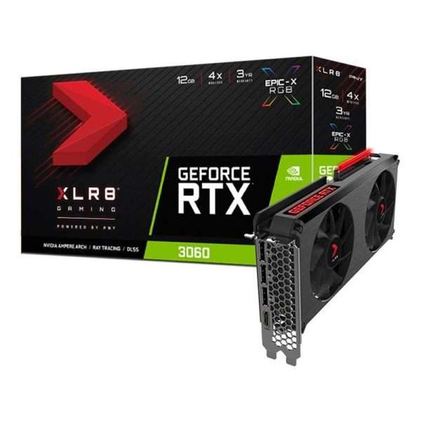 PNY RTX 3060 12 GB XLR8 Gaming REVEL EPIC-X RGB Dual Fan