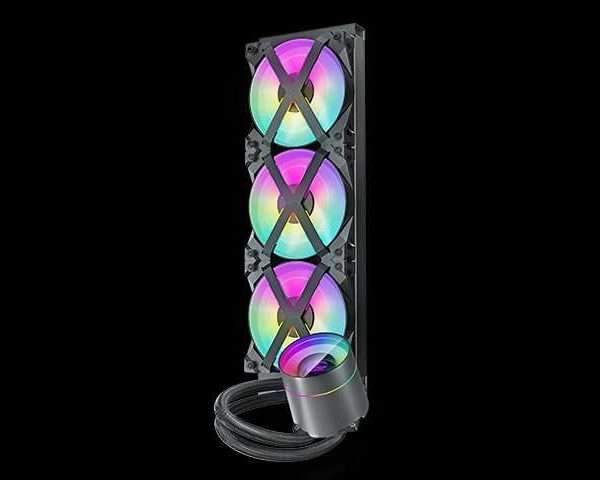 DEEPCOOL Castle 360EX, Addressable RGB AIO Liquid CPU Cooler, Anti-Leak Technology Inside