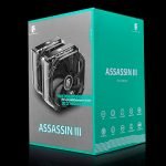 DEEPCOOL GamerStorm ASSASSIN III, 2x 140mm Fans, Dual Tower, Nickel-Plated Fins, 7x Heatpipes, Intel/AMD