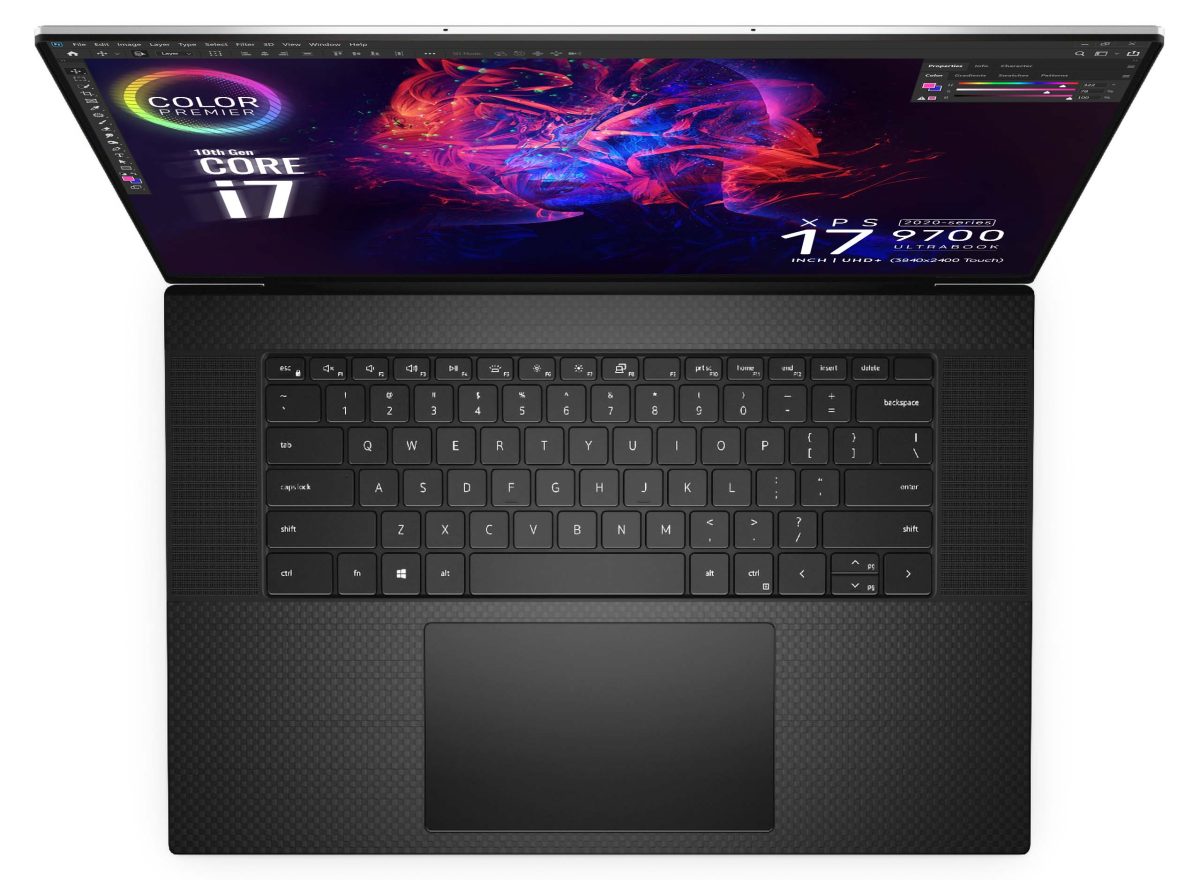 Dell XPS 9700 Laptop 10th Gen i7-10875H, 32GB RAM, 512 GB SSD, 17" 3840x2400 4K TOUCH,  RTX 2060 6GB , Windows 10 - Image 3