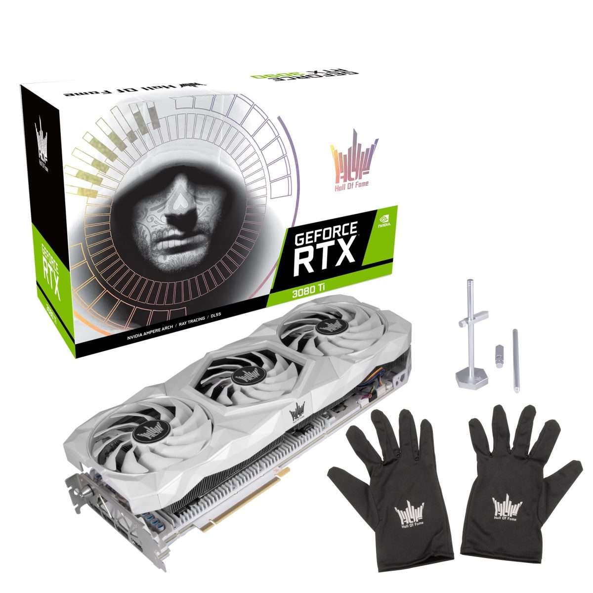 GALAX  RTX 3080 Ti HOF 12GB GDDR6X  14+8+4 phase (total 26 phase) DrMOS power design - Image 1