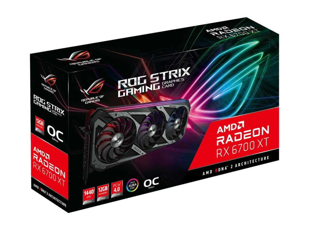 ROG Strix Radeon RX 6700 XT OC Edition 12GB GDDR6 - Image 1