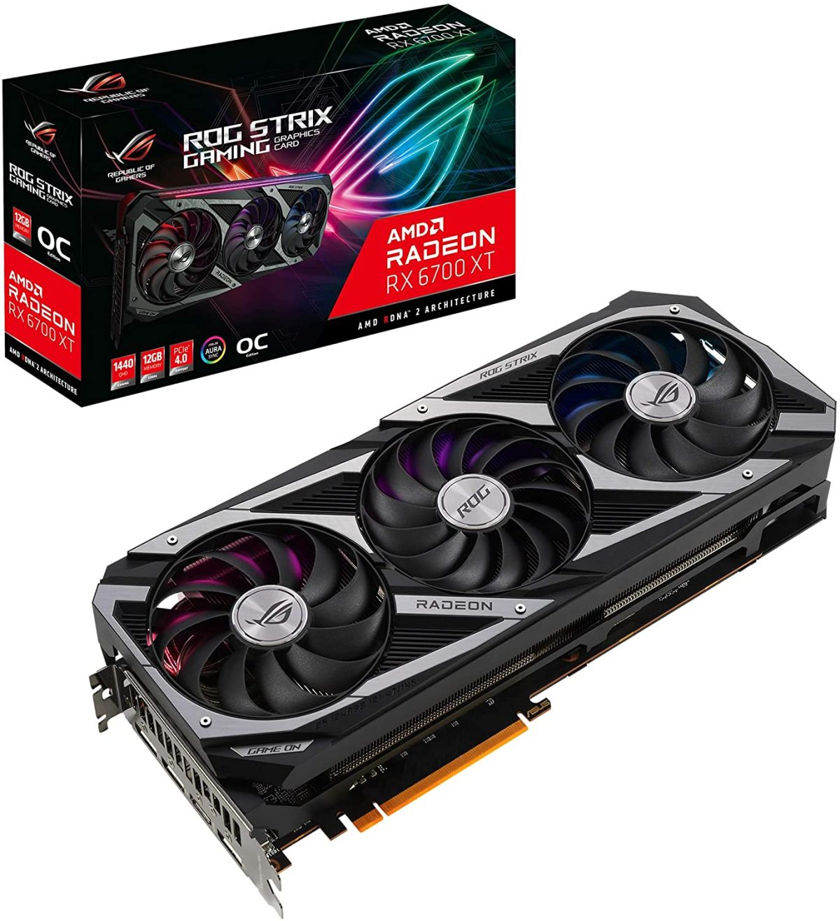 ROG Strix Radeon RX 6700 XT OC Edition 12GB GDDR6 - Image 2