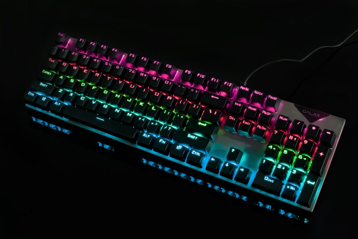 GALAX Mechanical Gaming Keyboard (STL-03) Blue switch, 104 US layout - Image 2
