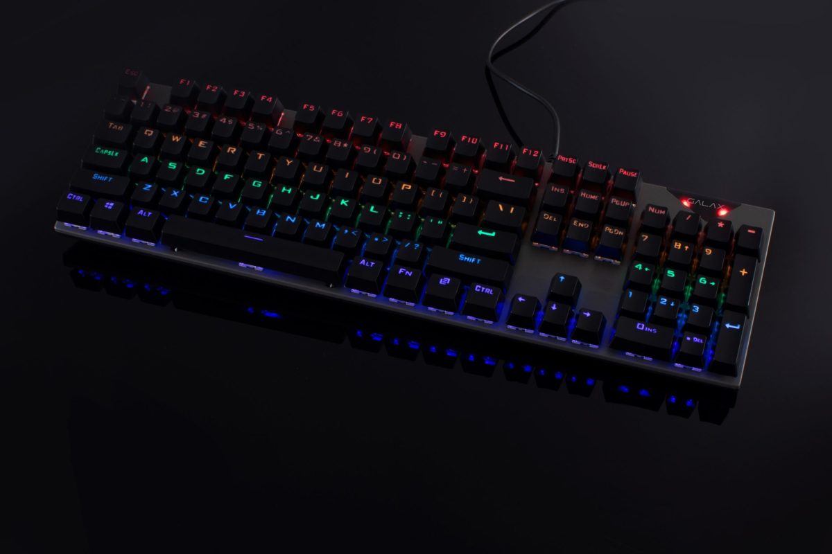 GALAX Mechanical Gaming Keyboard (STL-03) Blue switch, 104 US layout - Image 4