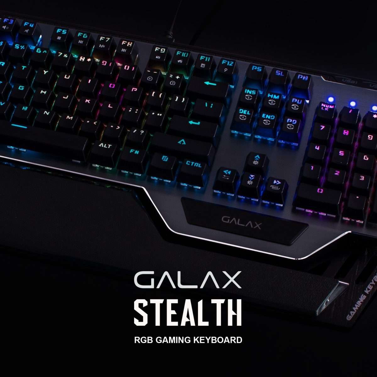 GALAX Mechanical Gaming Keyboard (STL-01) Blue switch, 104 US layout - Image 4