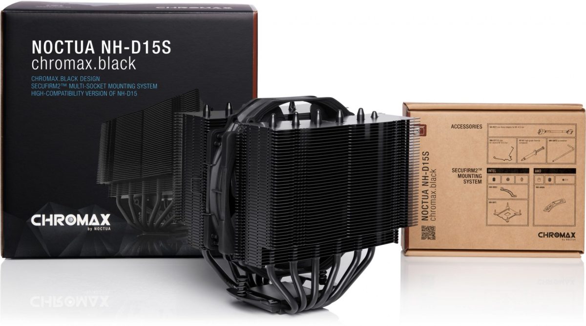 Noctua NH-D15S chromax.Black, Premium Dual-Tower CPU Cooler (Black) - Image 2