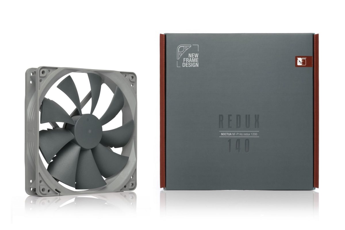 Noctua NF-S12B redux-1200, High Performance Cooling Fan, 4-Pin PWB, 1200 RPM (120mm, Grey) - Image 4
