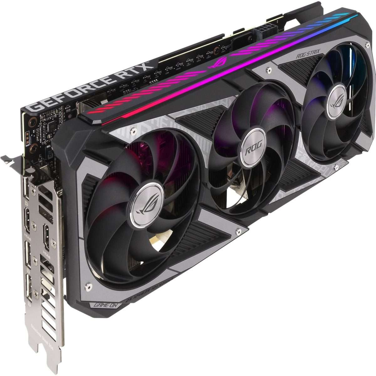 ASUS ROG Strix NVIDIA GeForce RTX 3060 V2 OC Edition Gaming Graphics Card 12GB GDDR6 - Image 2