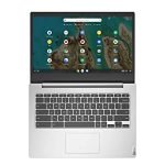 Lenovo Chromebook 3 14 Intel N4020 Processor 4GB RAM 32GB Storage Chrome OS Platinum Grey