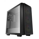 DEEPCOOL CG560 Tempered Glass Mid-Tower E-ATX Case Black