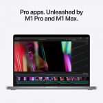 Apple 14 MacBook Pro M1 Pro Chip 8-Core CPU 14-Core GPU 32GB Unified Memory 512GB SSD Storage  Space Gray