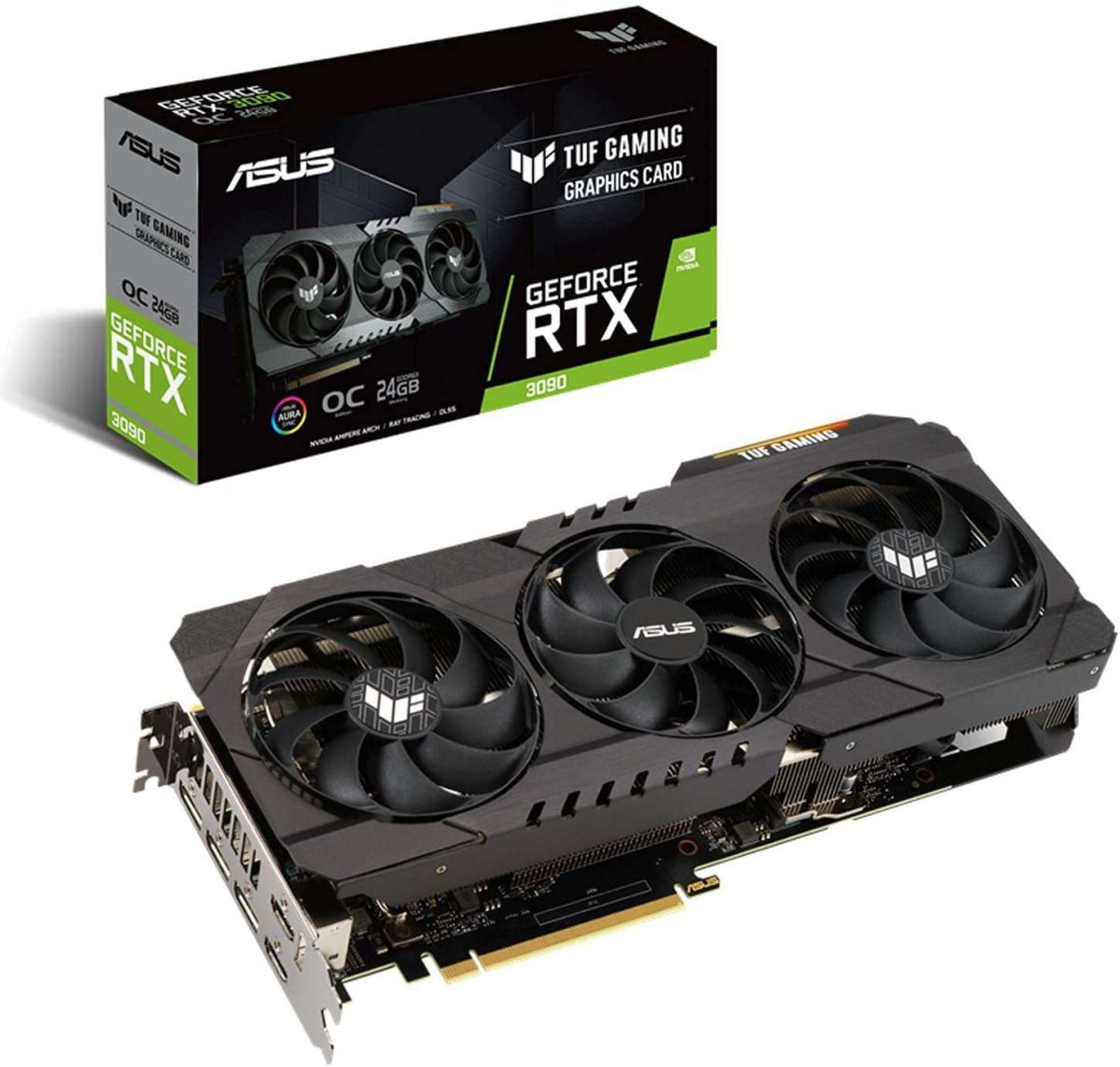 ASUS GeForce RTX 3090 24 GB TUF Gaming OC Graphics Card - Image 1