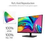 ASUS ProArt Display PA329CV Professional Monitor – 32-inch, IPS, 4K UHD (3840 x 2160), 100% sRGB, 100% Rec.709, Color Accuracy 2, Calman Verified, USB-C, HDR-400, C-clamp, Ergonomic Stand