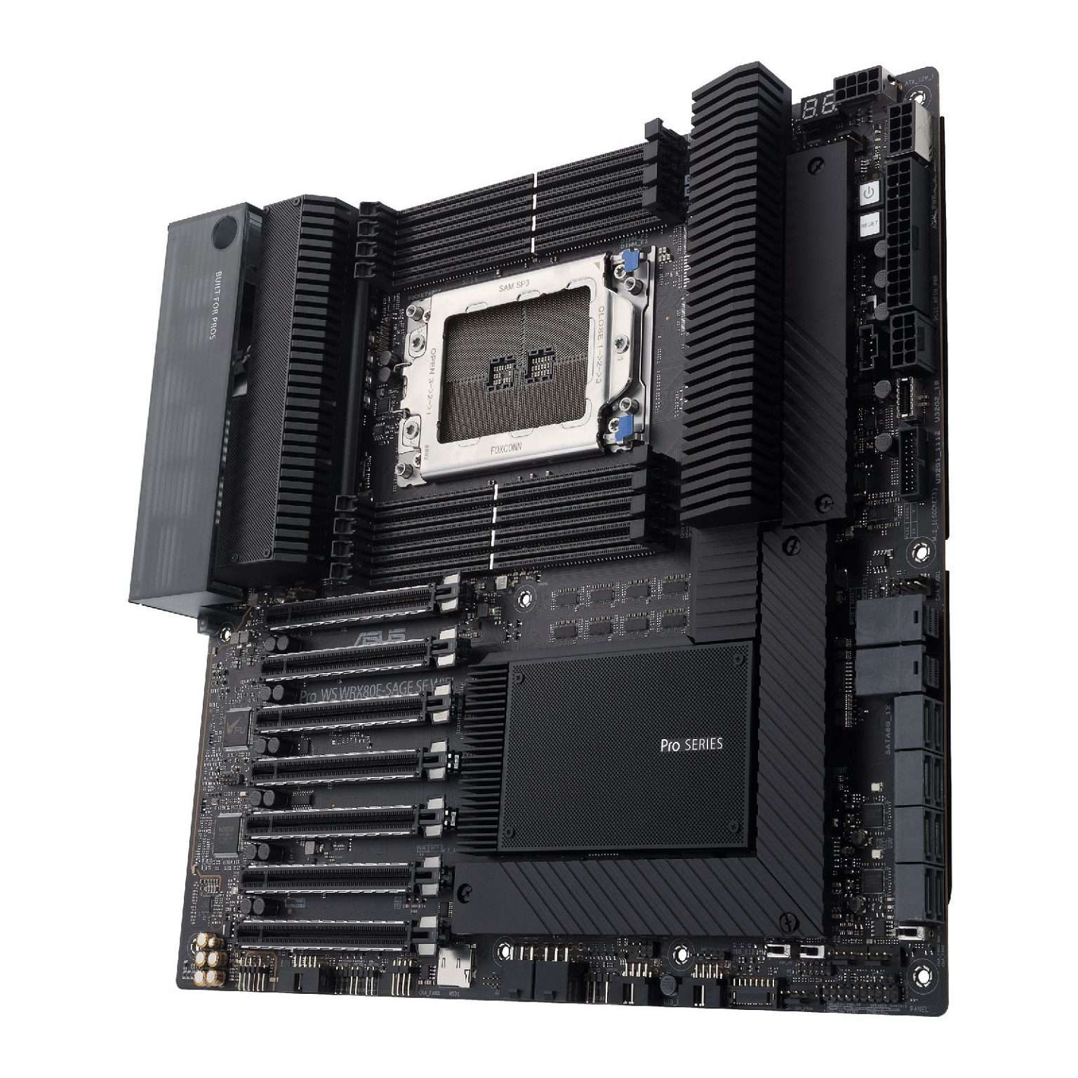 ASUS Pro WS WRX80E-SAGE SE WIFI  Motherboard extended ATX  Socket sWRX8  AMD WRX80 Chipset - Image 3