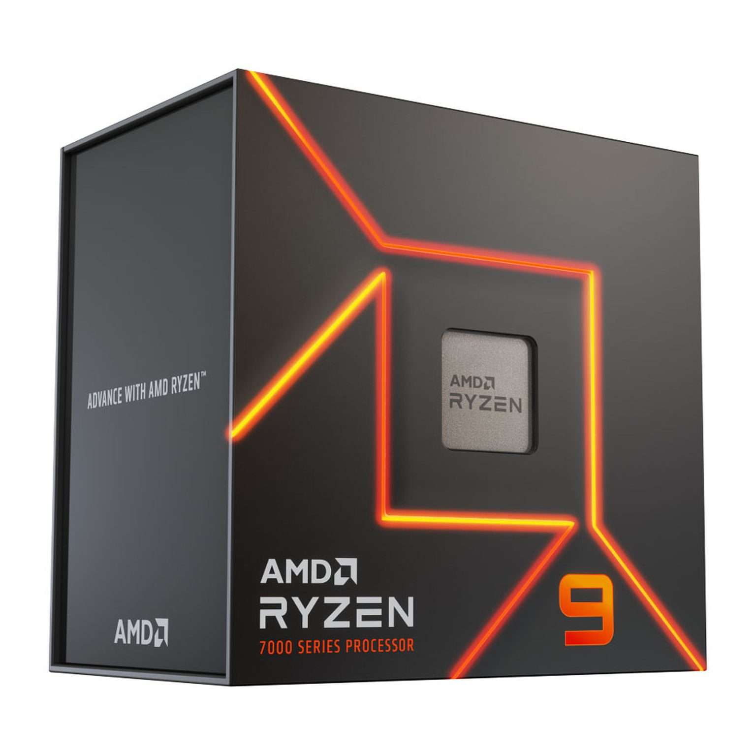 AMD Ryzen 9 7900X Desktop Processor 12 CORES  24 THREADS	Up to 5.6GHz - Image 2