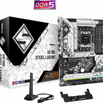ASRock X670E Steel Legend ATX AM5 Motherboard DDR5 M.2 PCIe 5.0 LAN 2.5 GbE Wi-Fi 6E
