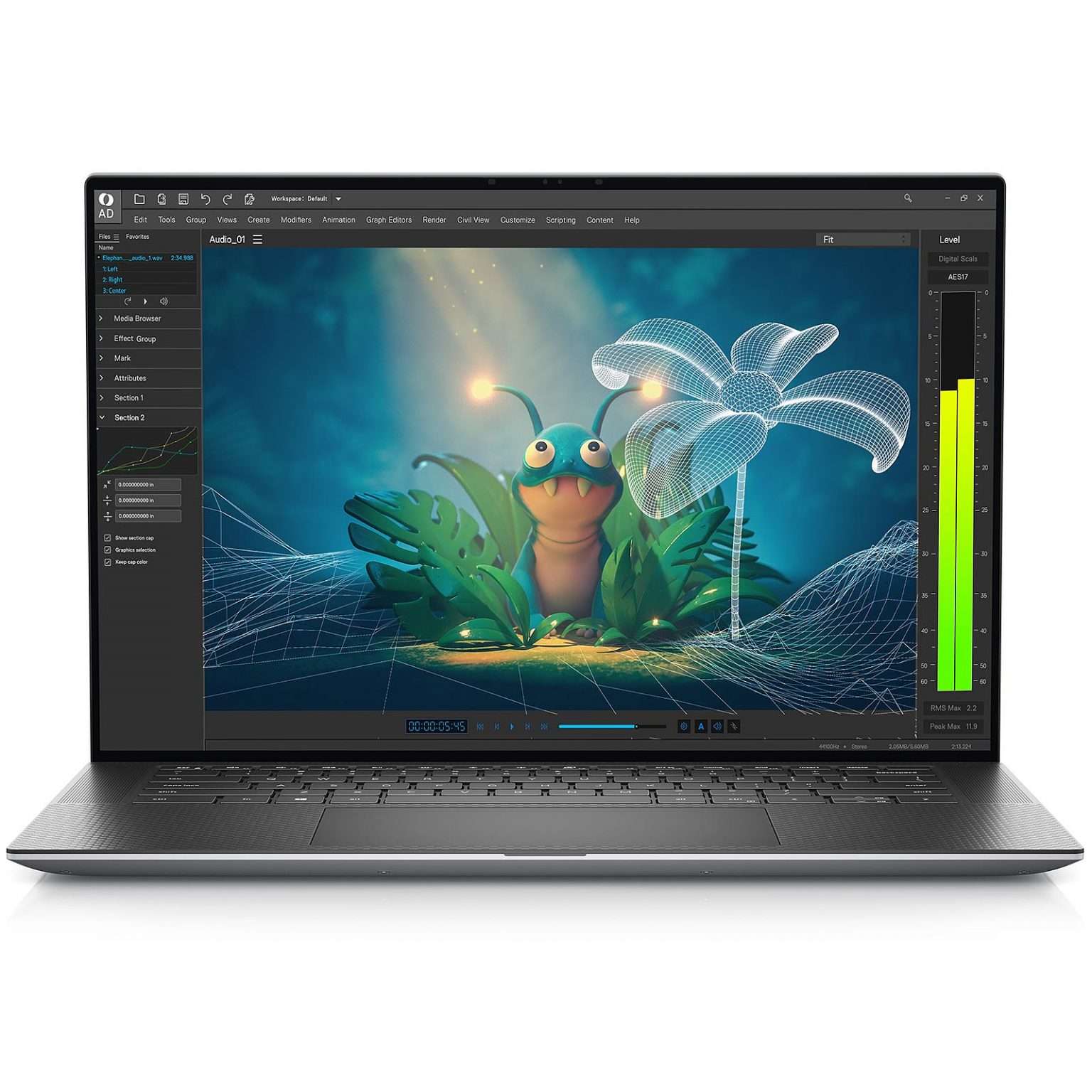 Dell Precision 5570 Mobile Workstation i7 12th Gen, 32GB, 512GB, A1000 4GB, Win 11 Pro - Image 2