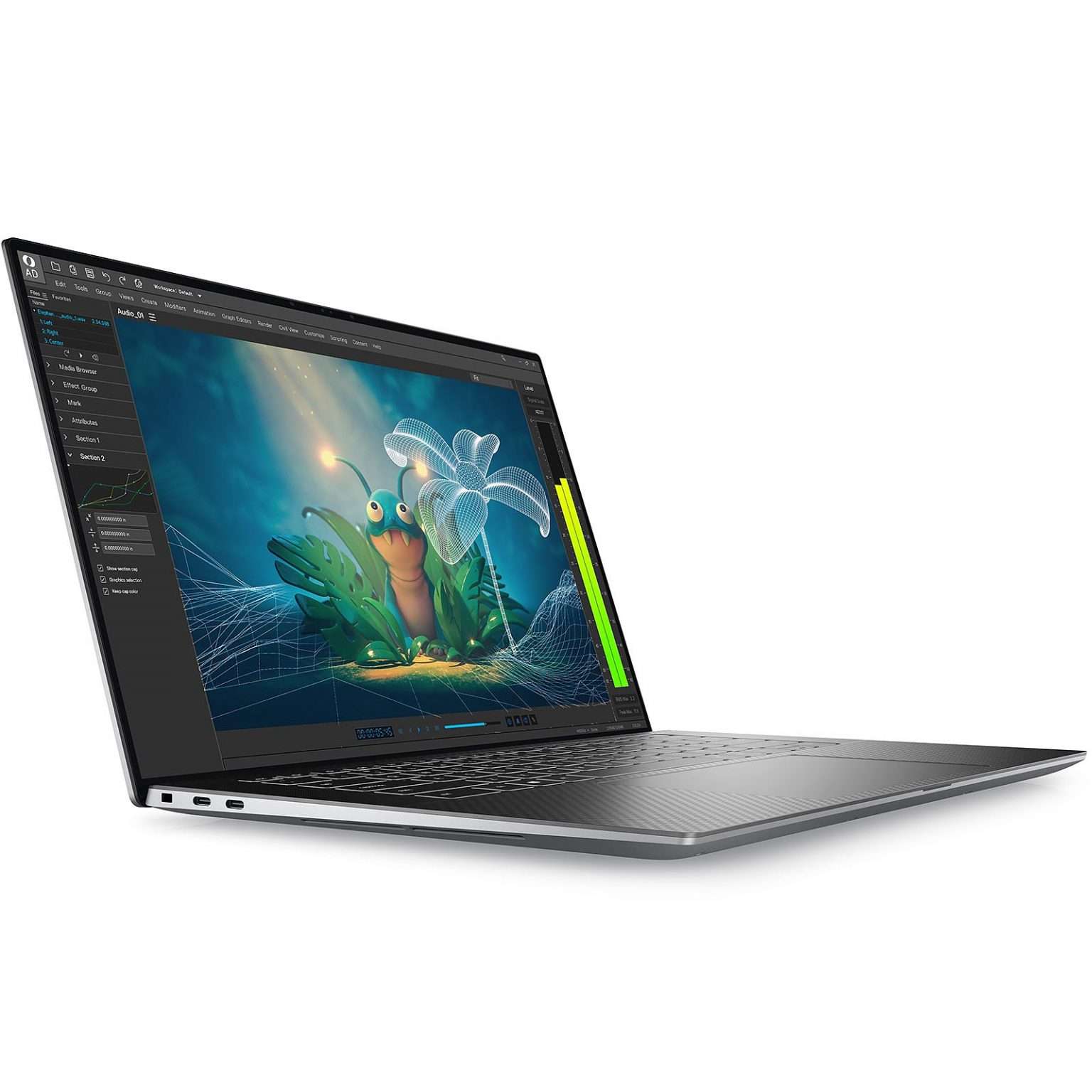 Dell Precision 5570 Mobile Workstation i7 12th Gen, 32GB, 512GB, A1000 4GB, Win 11 Pro - Image 3
