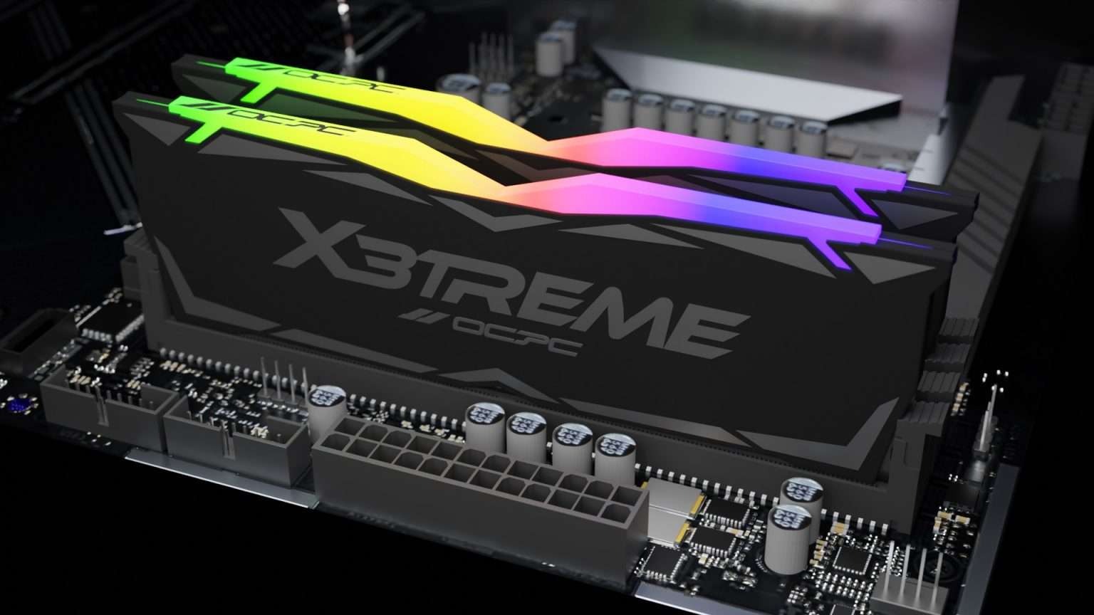OCPC X3 RGB DDR4 3600Mhz 32GB BLACK (16X2) - Image 2