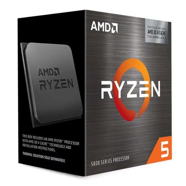 AMD Ryzen 5 5600X3D Vermeer AM4 3.3GHz 6-Core Boxed Processor