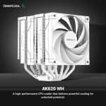 DeepCool AK620 White CPU cooler for Intel and AMD