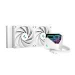 DeepCool LT520 WH Premium Liquid CPU Cooler, 240mm, High-Performance White