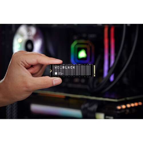 SSD NVME WD 500GO BLACK SN850 NVME GEN4 M.2 - WDS500G1X0E