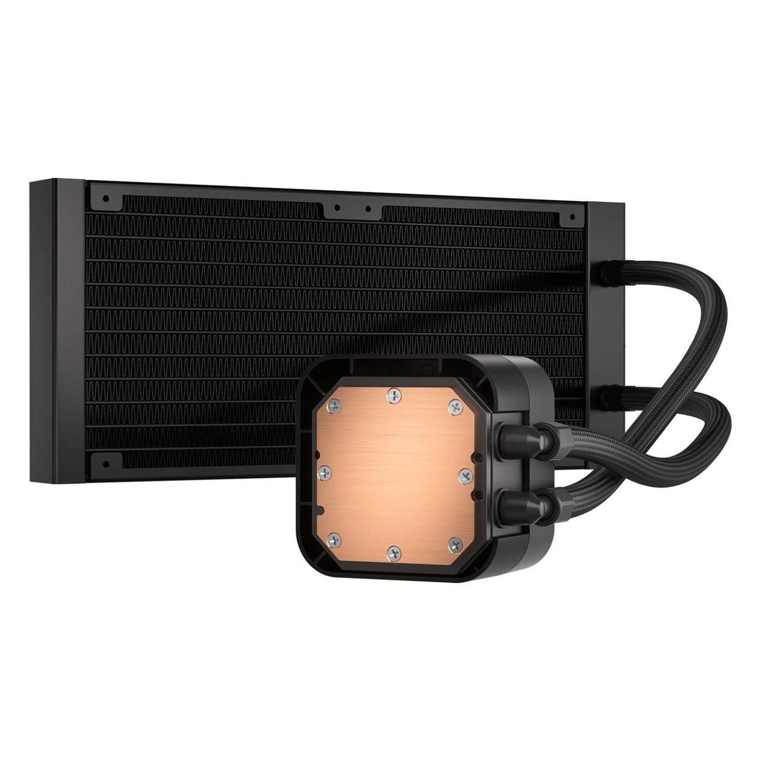 Corsair iCUE H100i ELITE LCD Display Liquid CPU Cooler -Black - Image 2