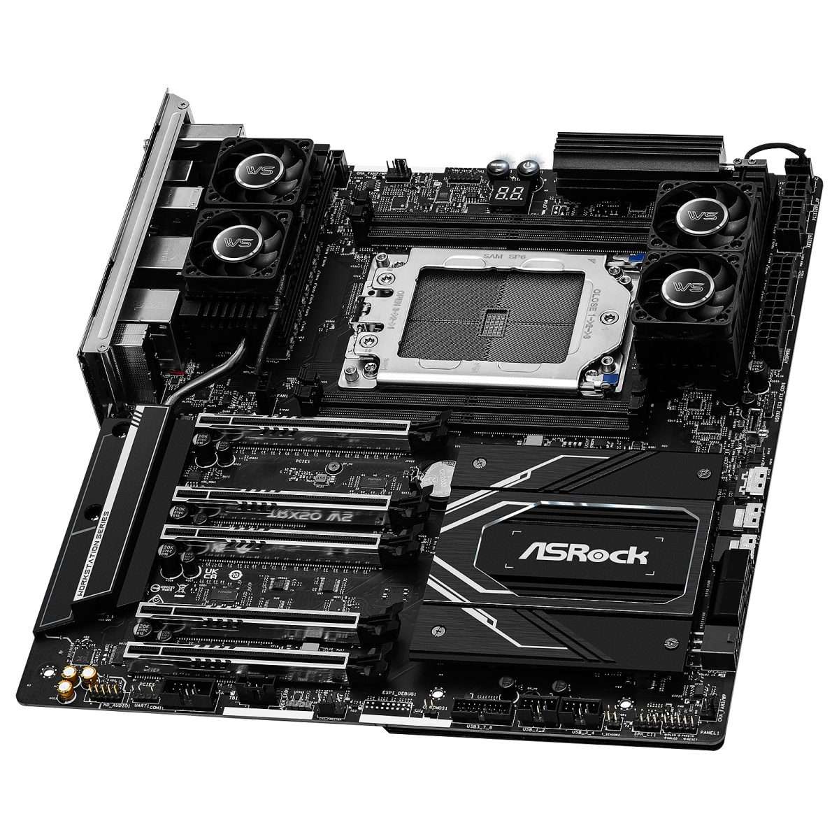 ASROCK TRX50 WS AMD TRX50 Workstation Motherboard - Image 3